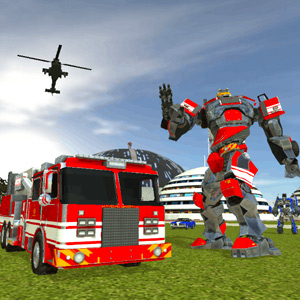 Play Robot Firetruck on PC