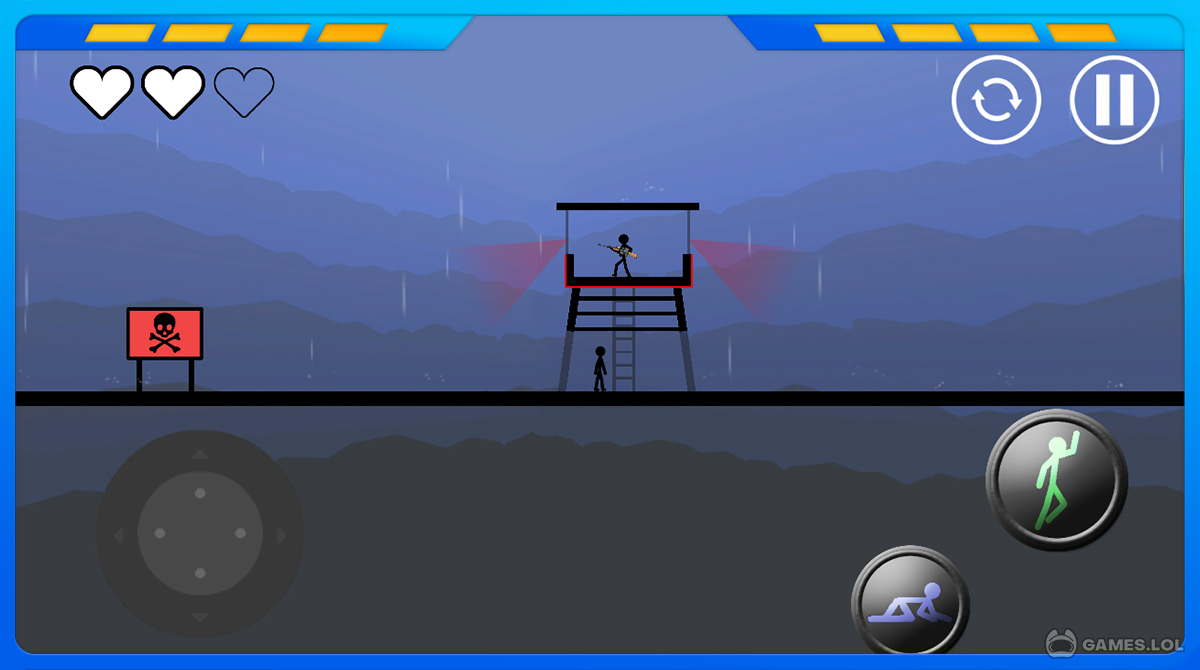 stickman parkour games