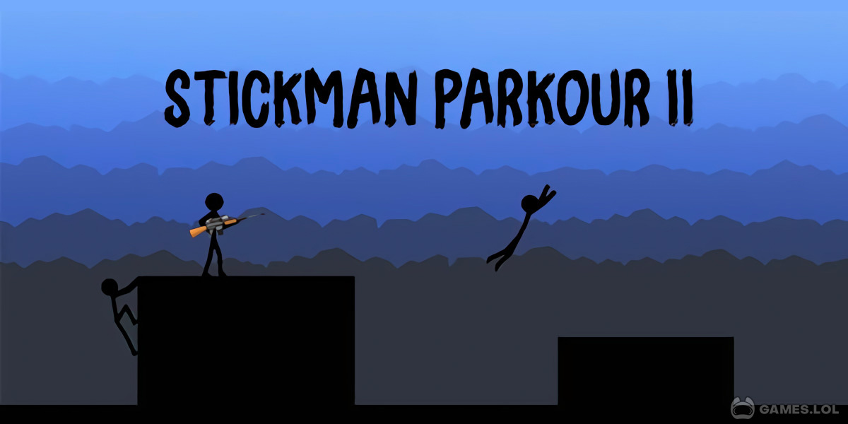 Stickman Parkour 2 🕹️ Play Now on GamePix