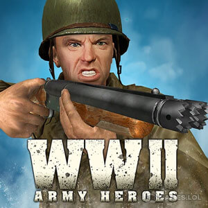 Play World War 2 Frontline Heroes: WW2 Commando Shooter on PC