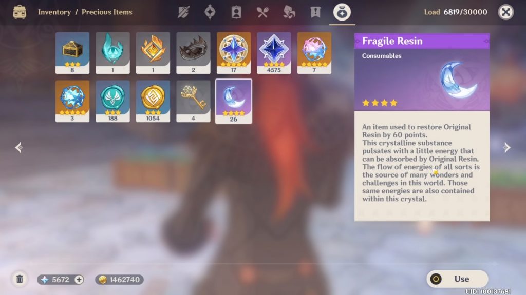 Genshin Impact When to Use Condensed & Fragile Resins