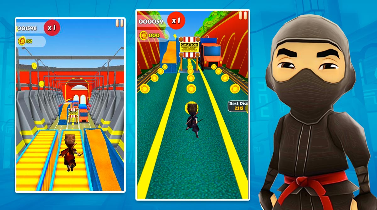 Run Subway Ninja download free