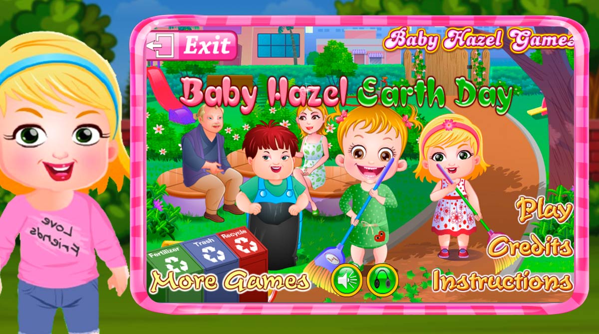 baby hazel earth day download PC free