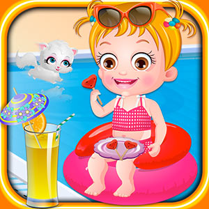 BABY HAZEL SWIMMING jogo online no