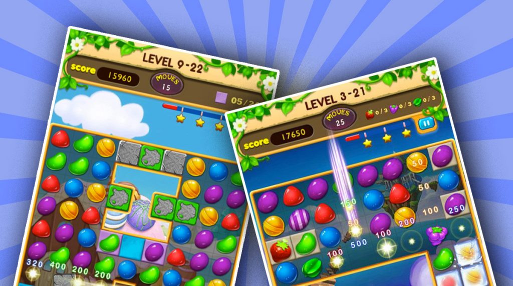 Candy shop crush frenzy