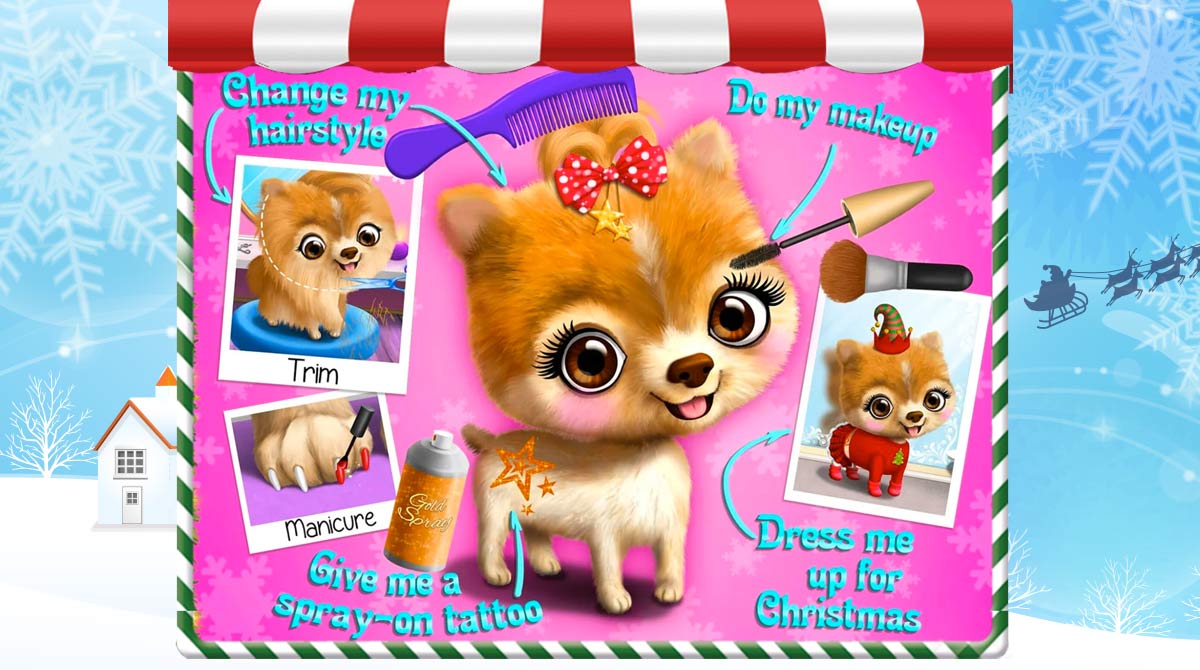 christmas animal hair salon 2 download free