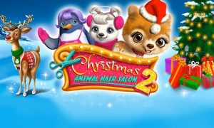 Play Christmas Animal Hair Salon 2 on PC