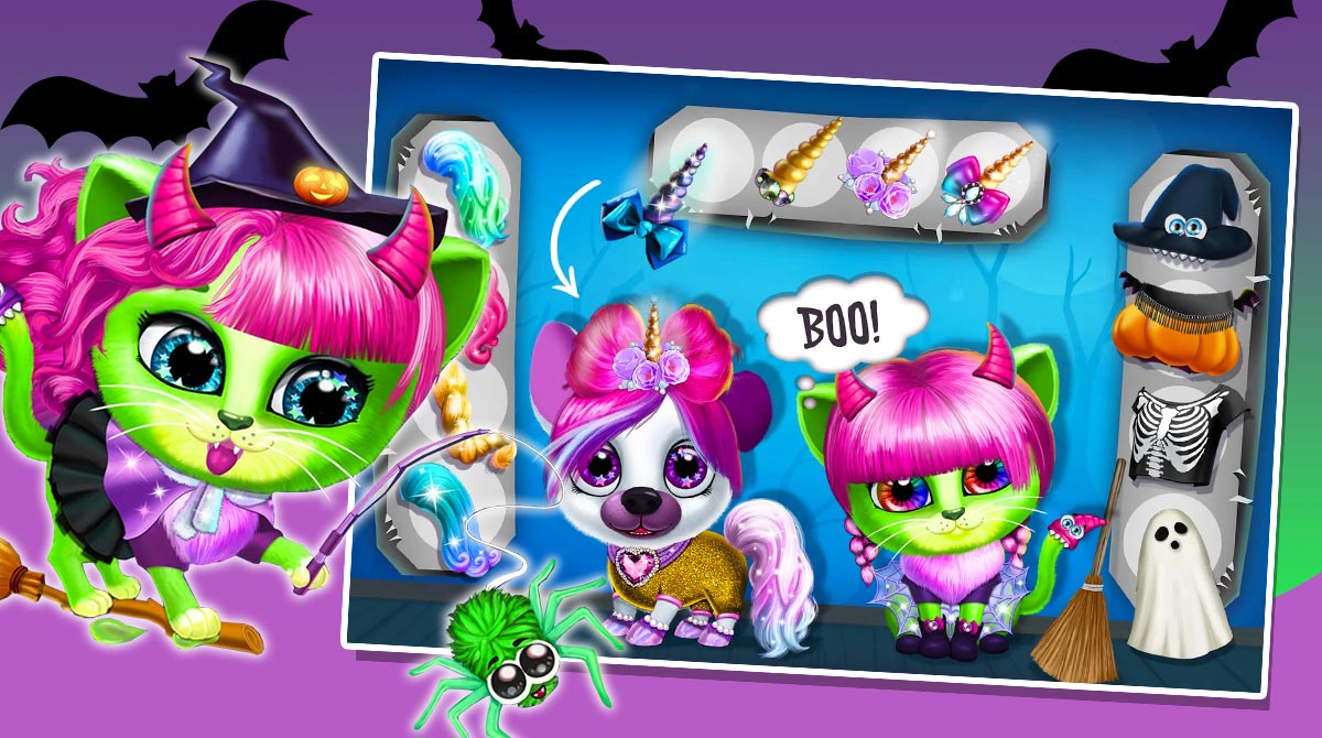 kiki and fifi halloween salon download free