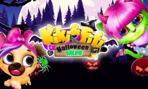 Play Kiki & Fifi Halloween Salon – Scary Pet Makeover on PC