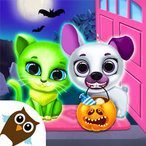 Play Kiki & Fifi Halloween Salon – Scary Pet Makeover on PC
