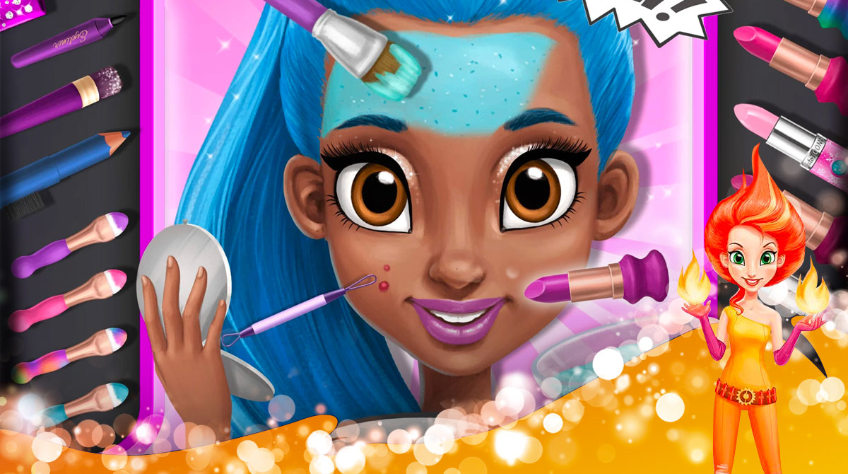 Power Girls Super City - Superhero Salon & Pets - Educational Game