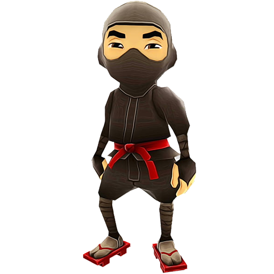 run subway ninja character