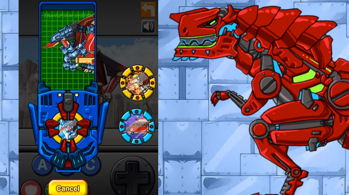 Transform Dino Robot - General Mobilization Game Download