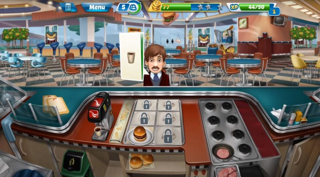 how does the.food warmer work in cooking fever game