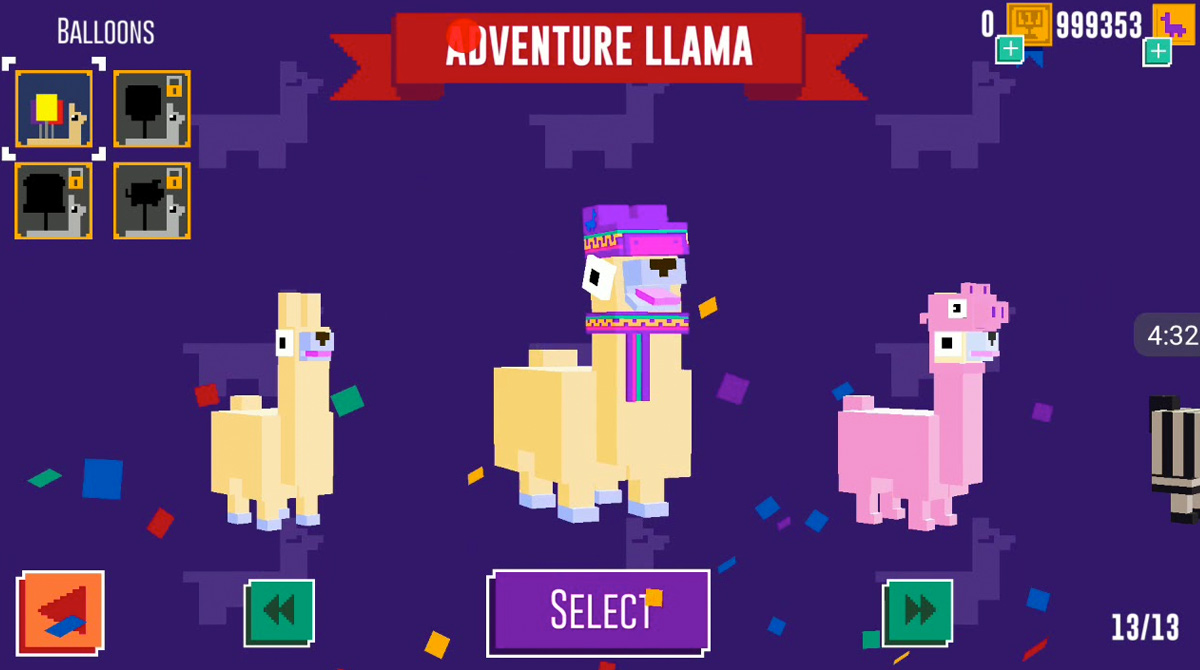 catch a llama while hovering altos adventure how to