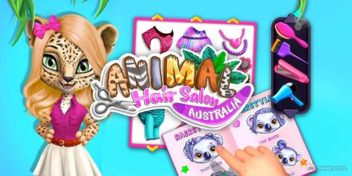 Play Animal Hair Salon Australia on PC