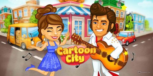 Play Cartoon City: farm to village. Build your home on PC