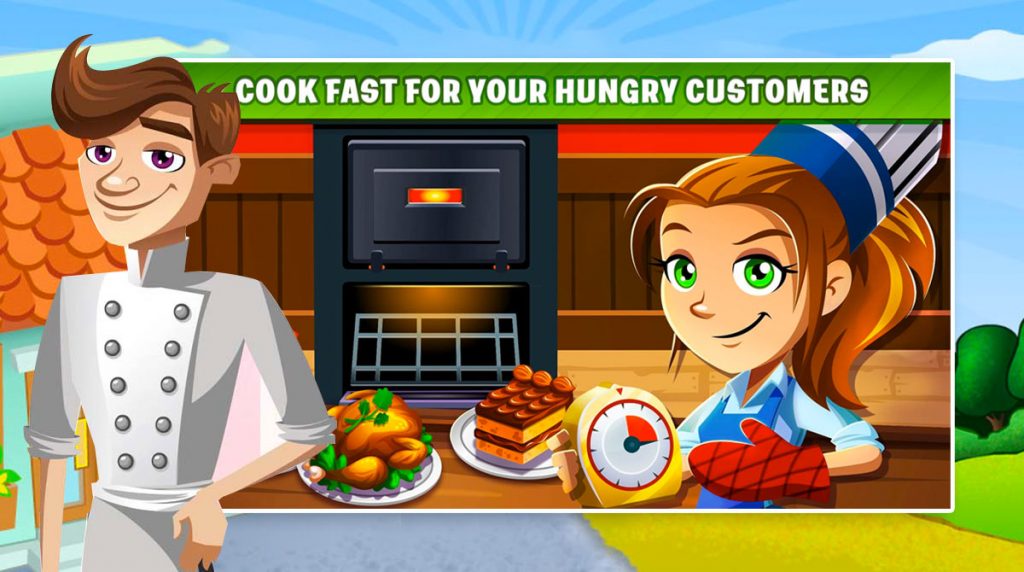 Play Kids Cooking Games Online, Cooking Dash