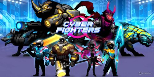 Play Cyber Fighters: Offline Game on PC