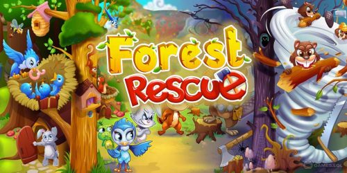 Play Forest Rescue: Match 3 Puzzle on PC