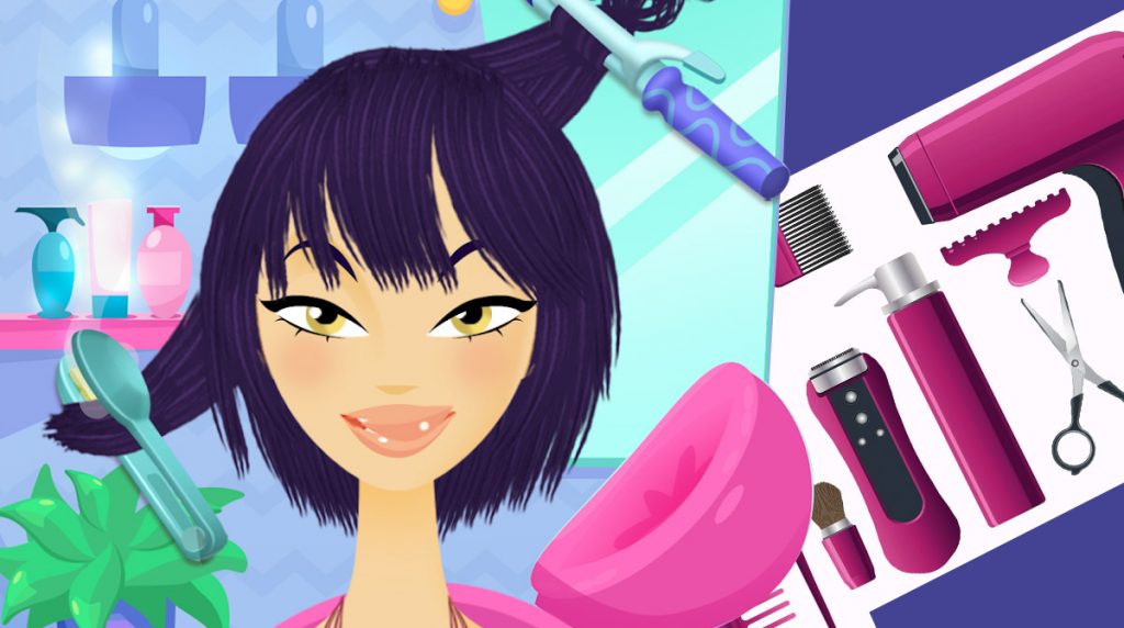 Download Girls Hair Salon - Hairstyle makeover kids game on PC