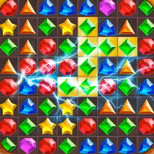 Play Jewels Jungle Treasure: Match 3 Puzzle on PC