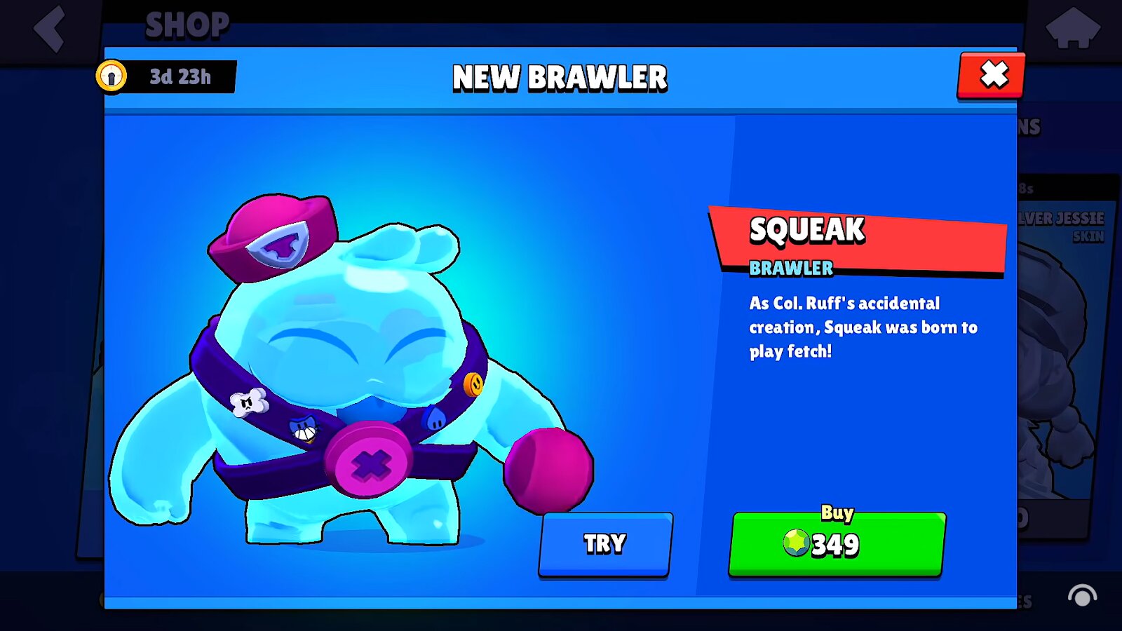 brawl stars cooldown