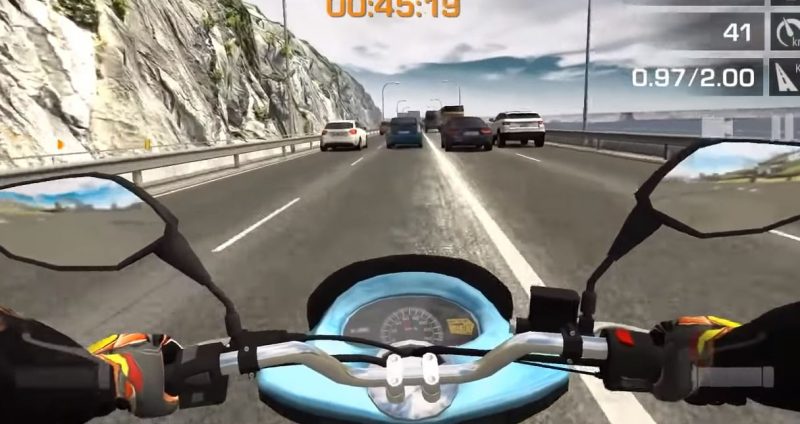 Racing fever moto gameplay