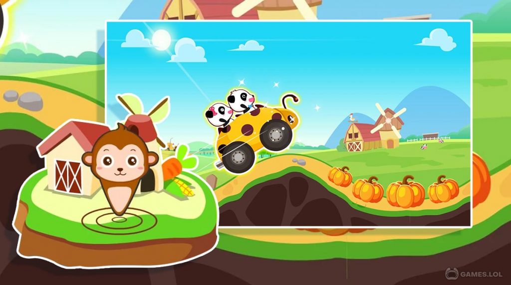 Baby Panda Car Racing PC Game Download