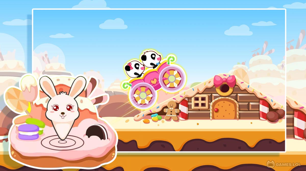 baby panda car racing download free