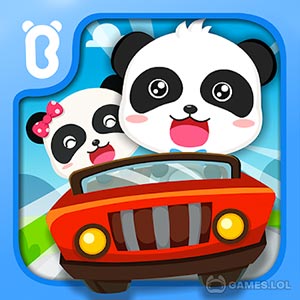 baby panda car racing free full version