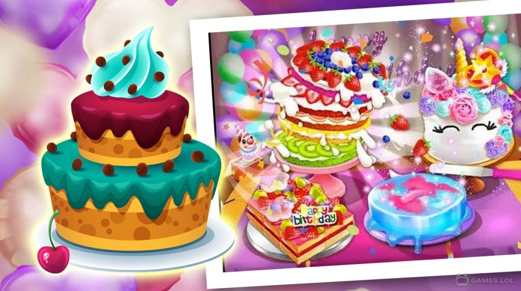 Birthday Cake Design Party - Bake, Decorate & Eat! - Download Now