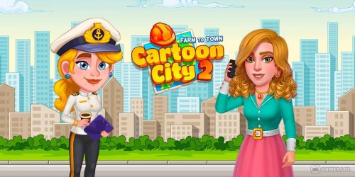 Play Cartoon city 2 farm town story on PC