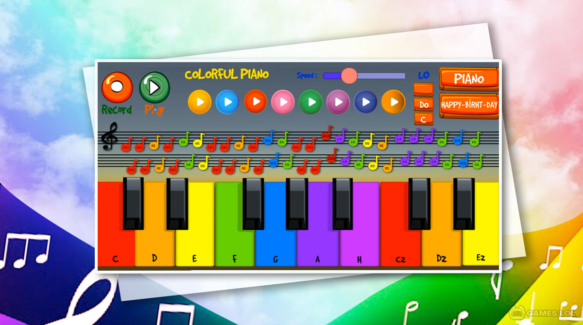 colorful piano download free 2