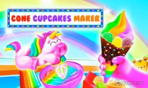 Play Cone Cupcakes Maker on PC