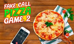 Play fake call pizza game 2 on PC