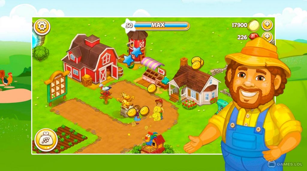 Download Farm Town Offline Farming Game on PC (Emulator) - LDPlayer