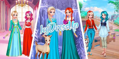 Play Icy Dress Up – Girls Games on PC