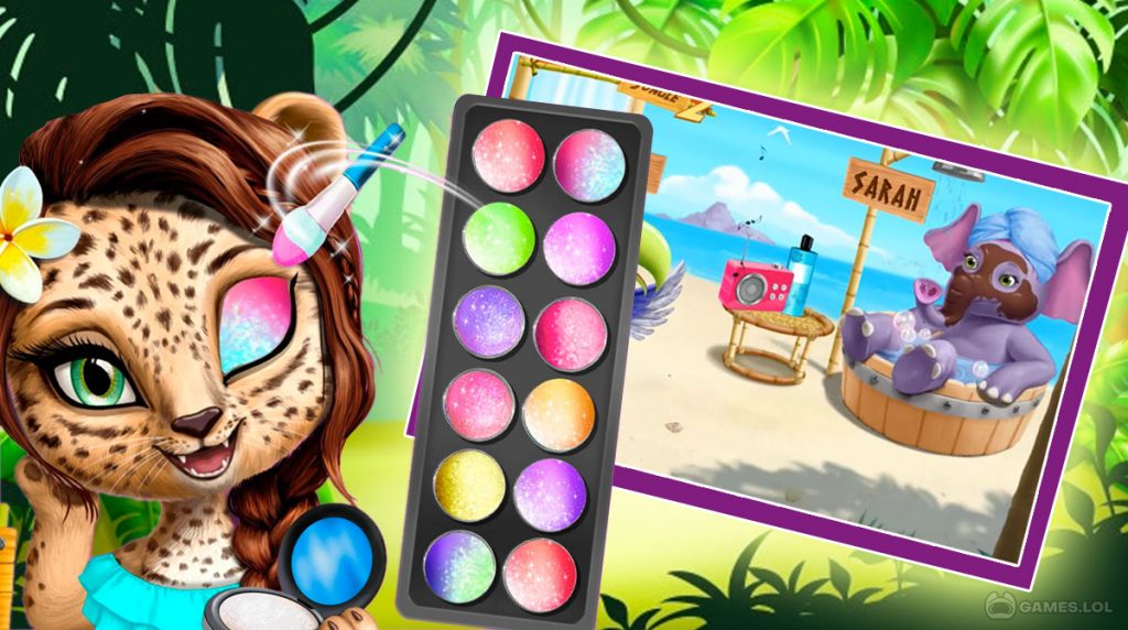Play Jungle Animal Hair Salon 2 - Tropical Beauty Salon on PC