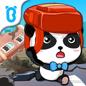 Play Little Panda Earthquake Safety on PC