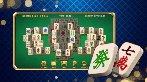 Solitaire Mahjong Game,Online Chinese tile games,Play on Mobile  Phone,Tablet PC free play