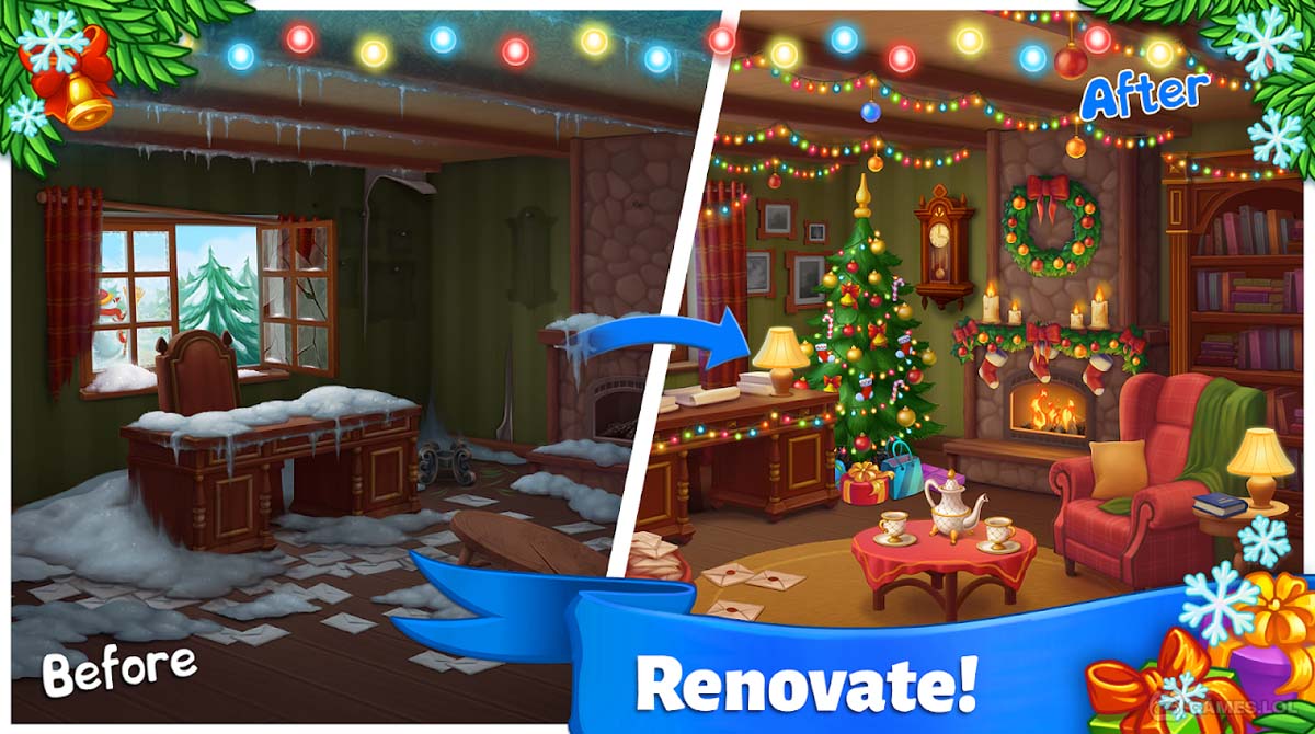snow farm santa family gameplay on pc