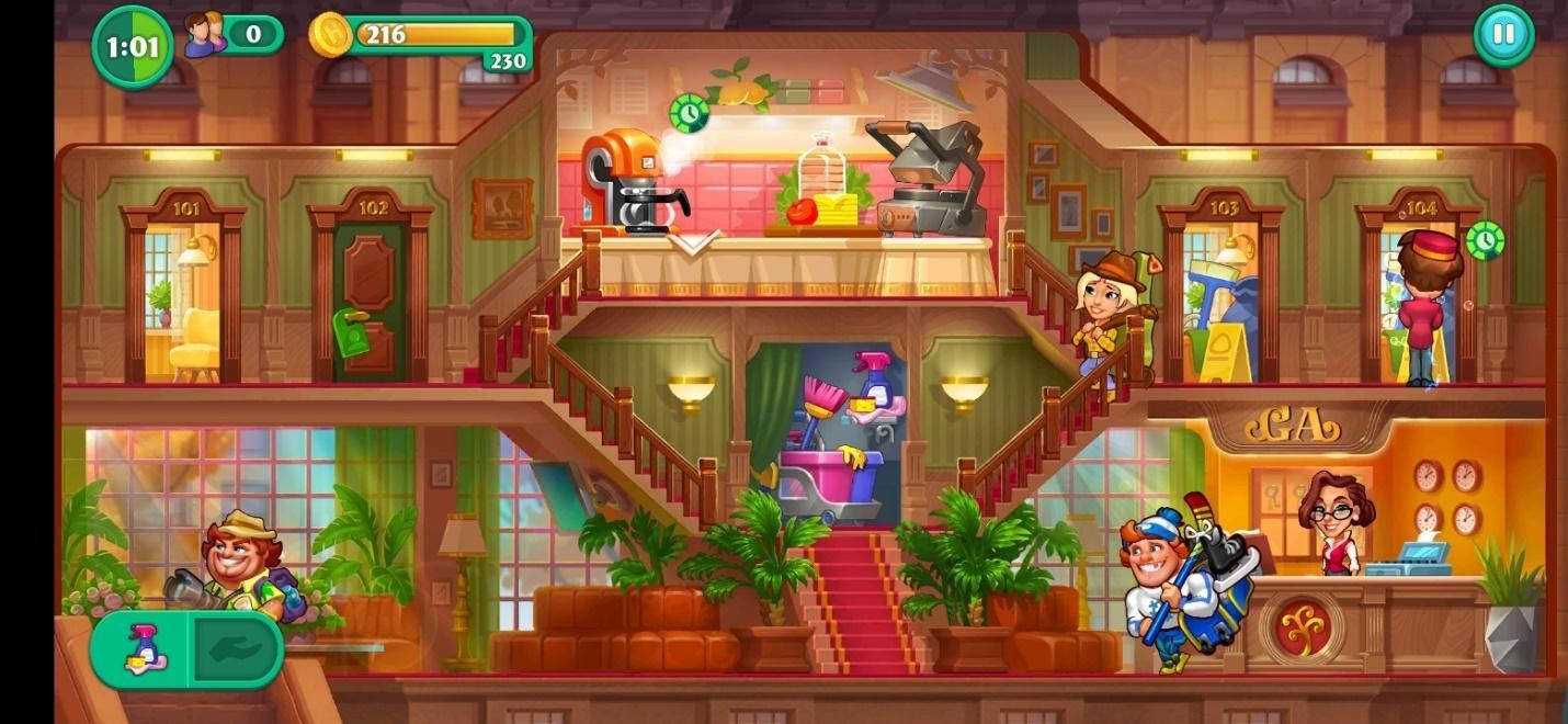 Grand Hotel Mania Gameplay On PC