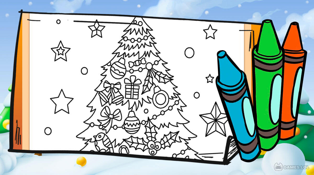 christmas coloring download full version