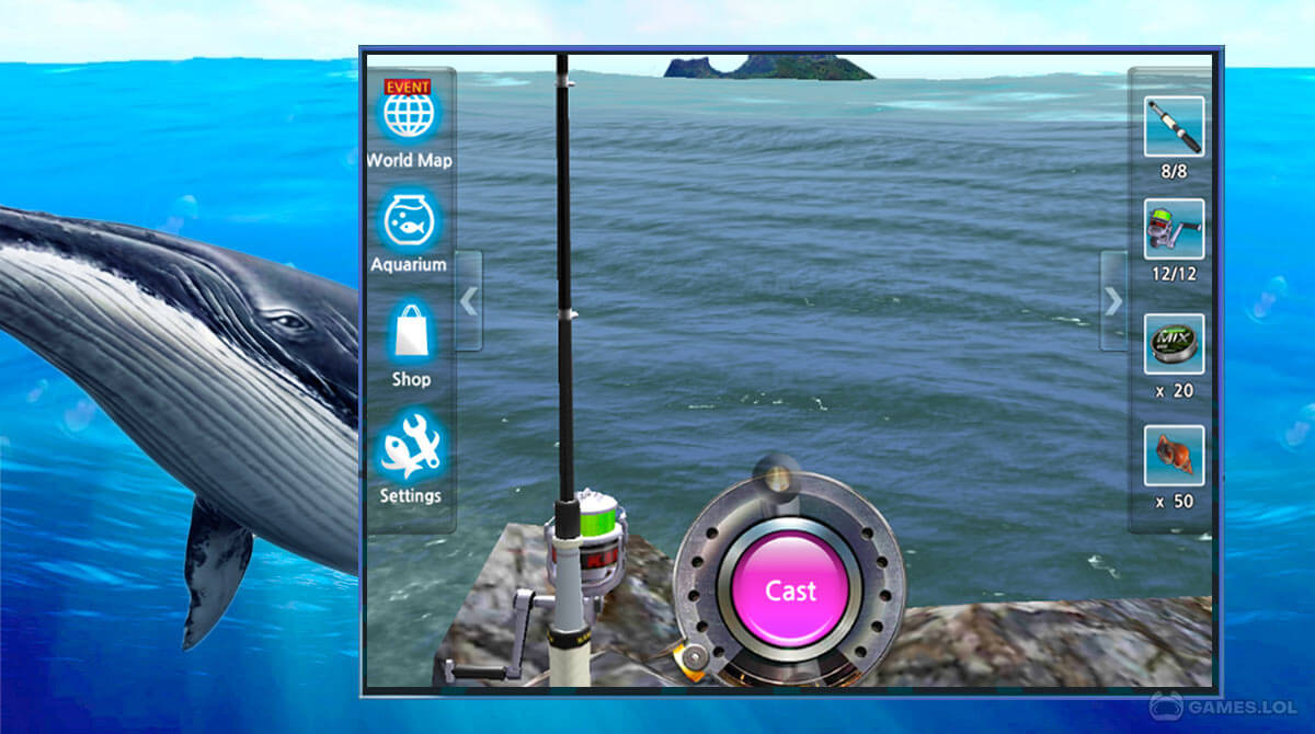 Download & Play Grand Fishing Game: fish hook (Early Access) on PC