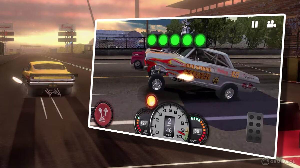 drag racing game online