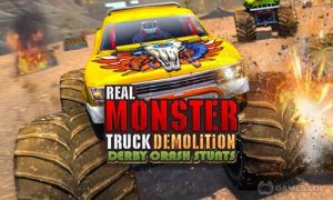Play Real Monster Truck Demolition Derby Crash Stunts on PC