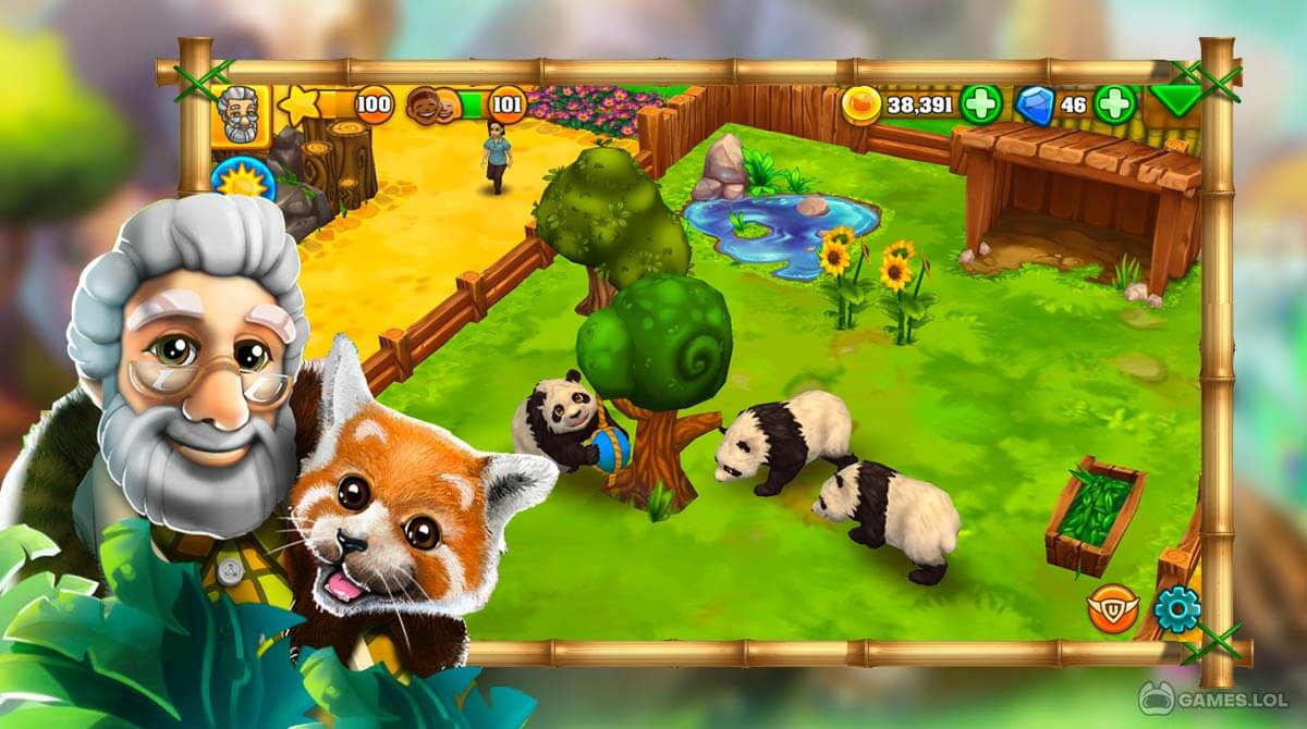 Zoo Life: Animal Park Game free instal