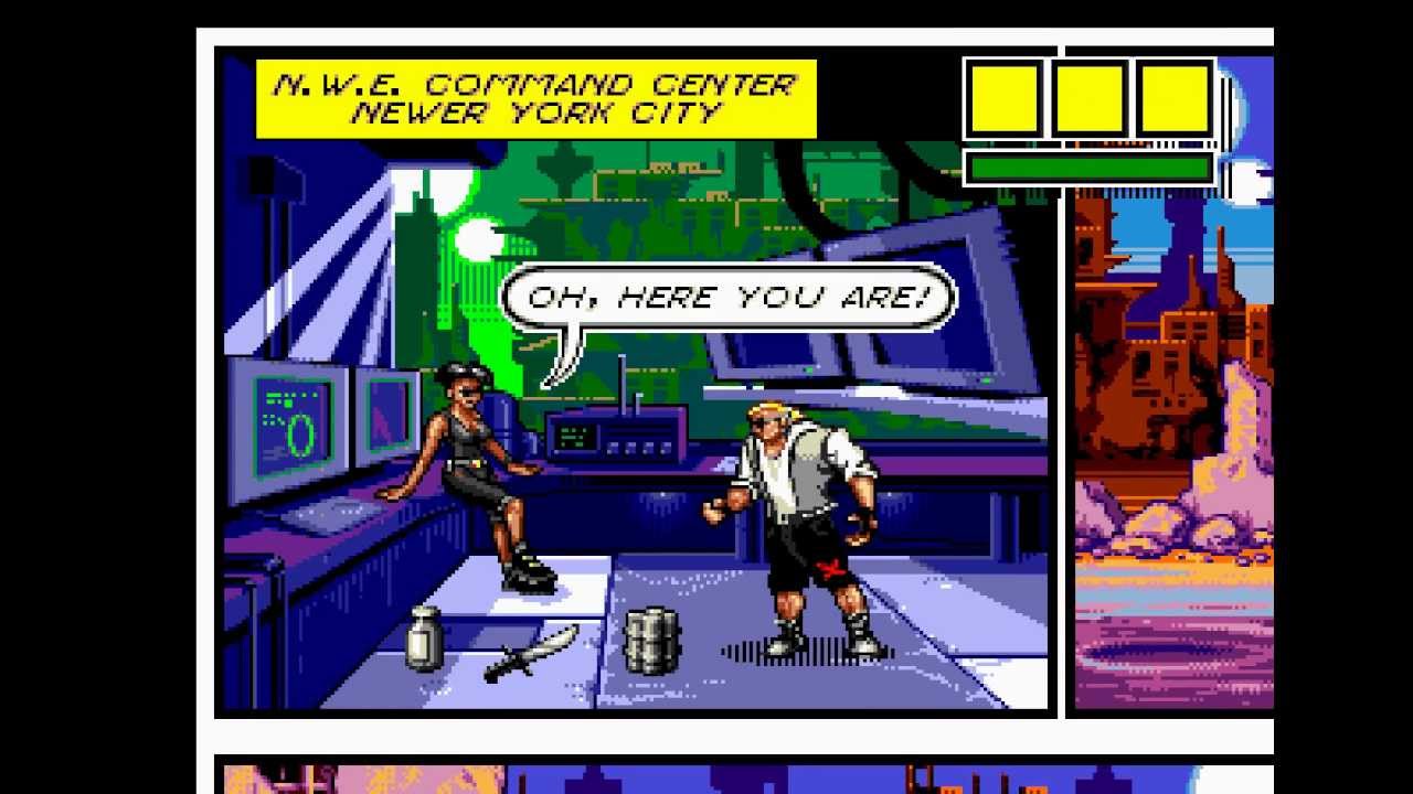 Comix Zone Game Match