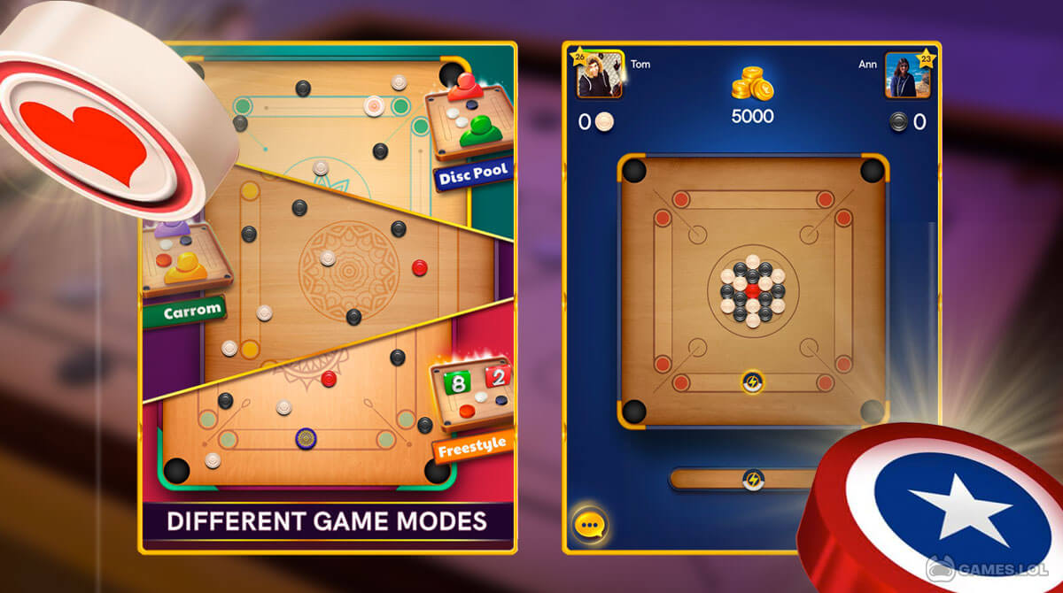 play carrom pool game online free